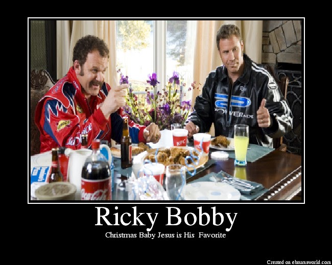 Talladega Nights Jesus Quotes - Talladega Nights Quote Filled Car Help