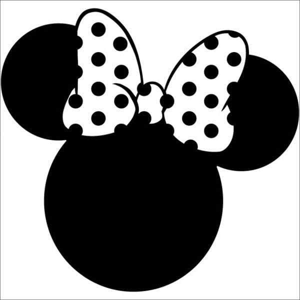 Silhouette Minnie Mouse Svg - 1207+ Best Quality File - Free SVG Cut