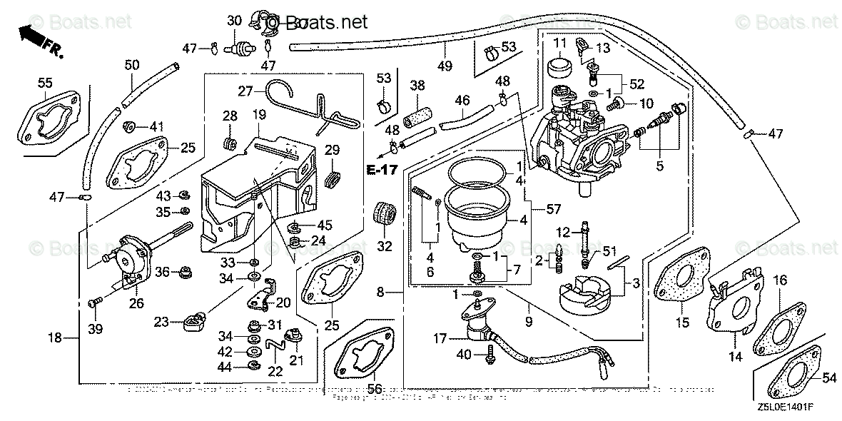 Honda Gx340 Carburetor Diagram - General Wiring Diagram