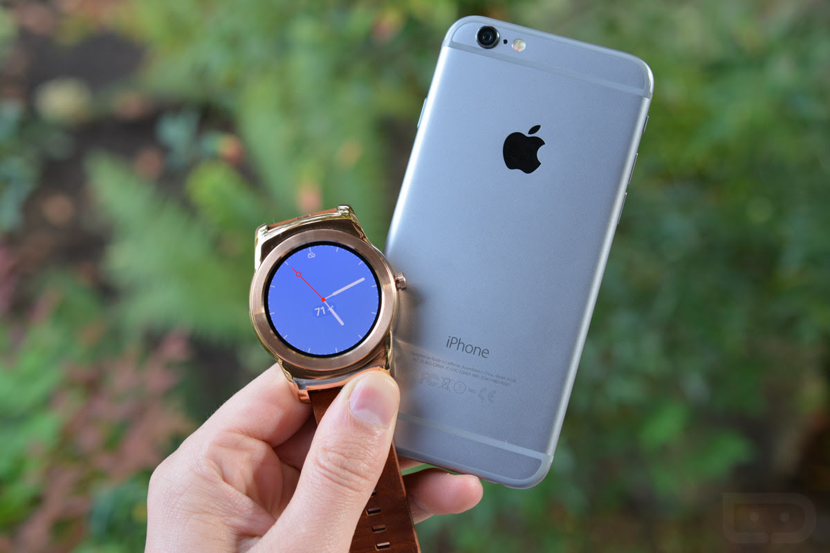 android wear iphone