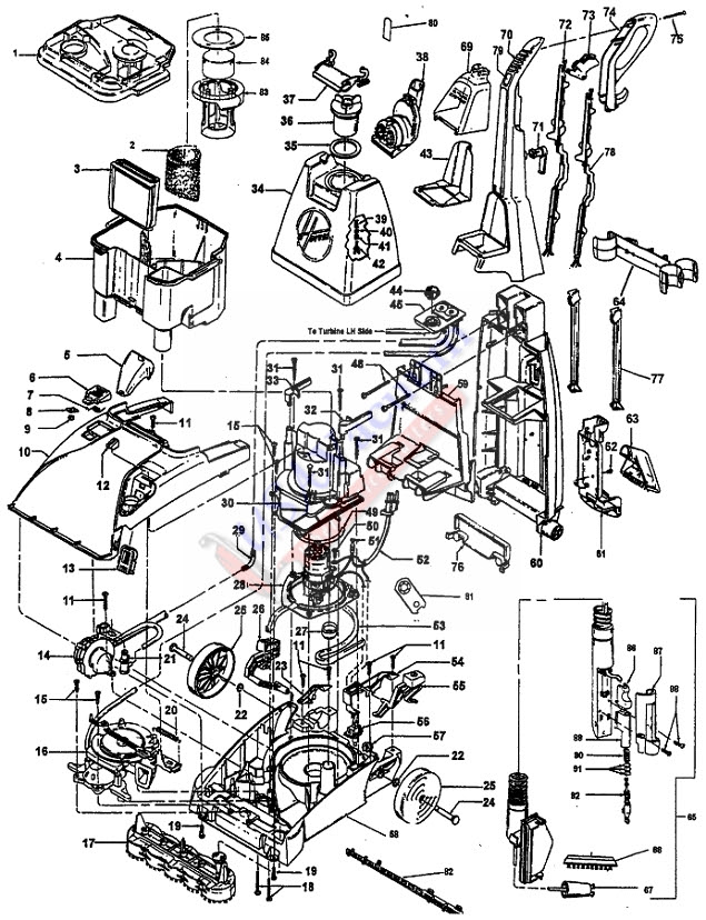 29 Hoover Steamvac Parts Diagram - Wiring Diagram List