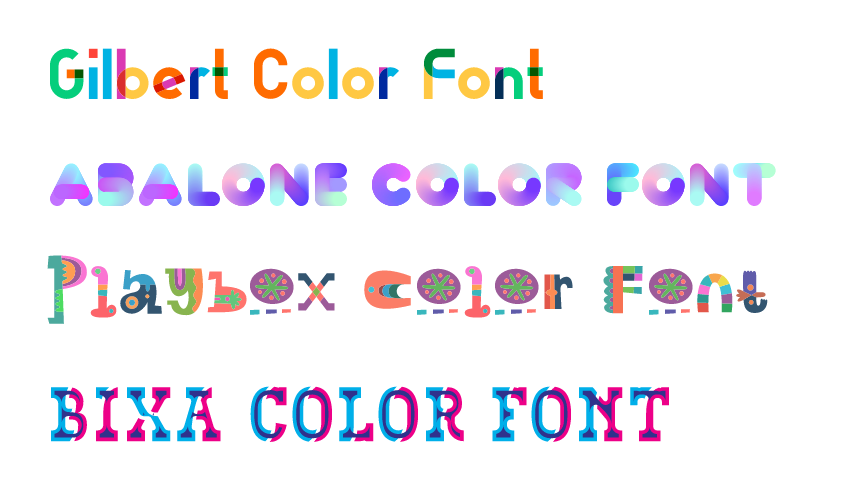 How to Use Color Fonts on the Web