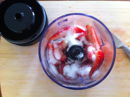 Sugar Added to Strawberries