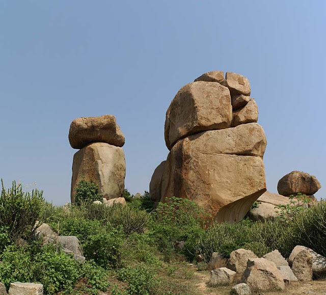Rock Sculptures, Hampi