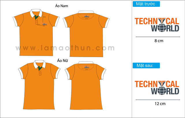 Đồng phục Technical World Đồng phục Technical World