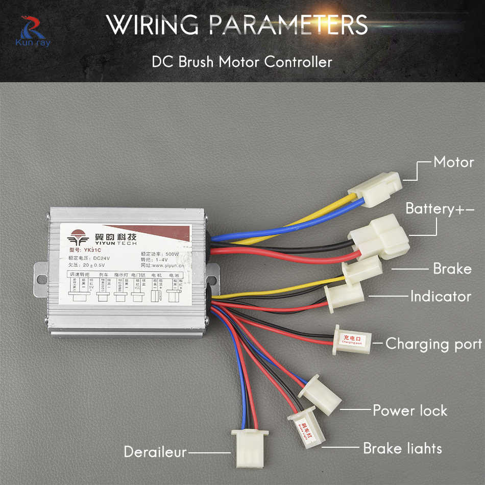 Electric Scooter Controller Wiring Diagram