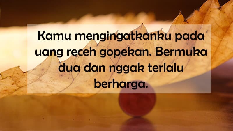 Kata Kata Sindiran Orang Cari Muka Ceria kg