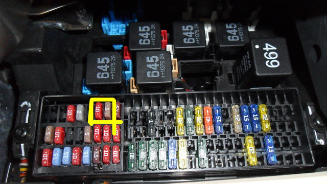 Volkswagen Passat 2014 Fuse Box Layout