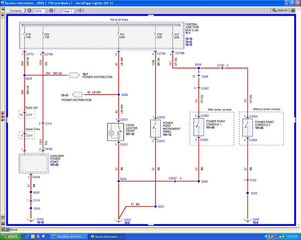 Ford E 150 Fuse Diagram Cigarette Lighter - Wiring Diagram