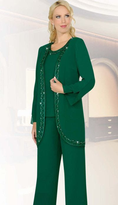 Women's Dressy Pant suits For Weddings | EDDYDELCARMEN