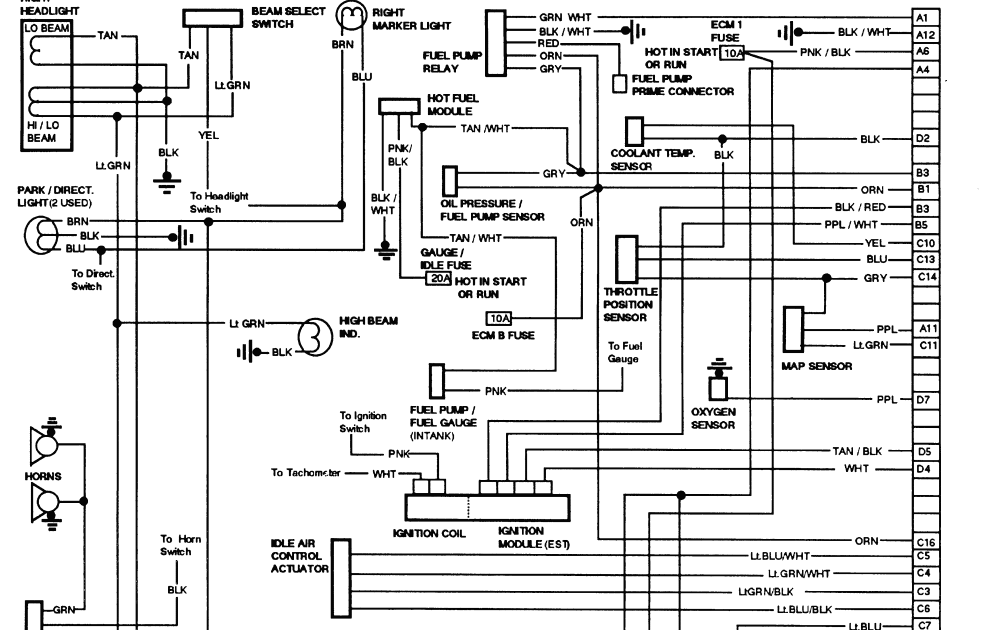 1995 Chevy K1500 Wiring Diagram - Wiring Diagram Schema