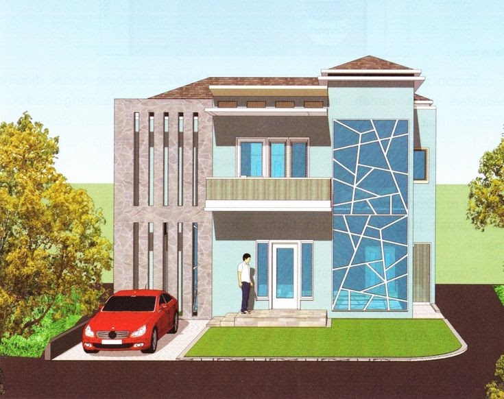 Minecraft Bikin Rumah Mewah Download Wallpaper