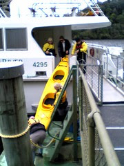 Launching Kayaks on the Gordon River