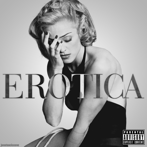 Madonna Fanmade Artworks Erotica Fanmade Cover