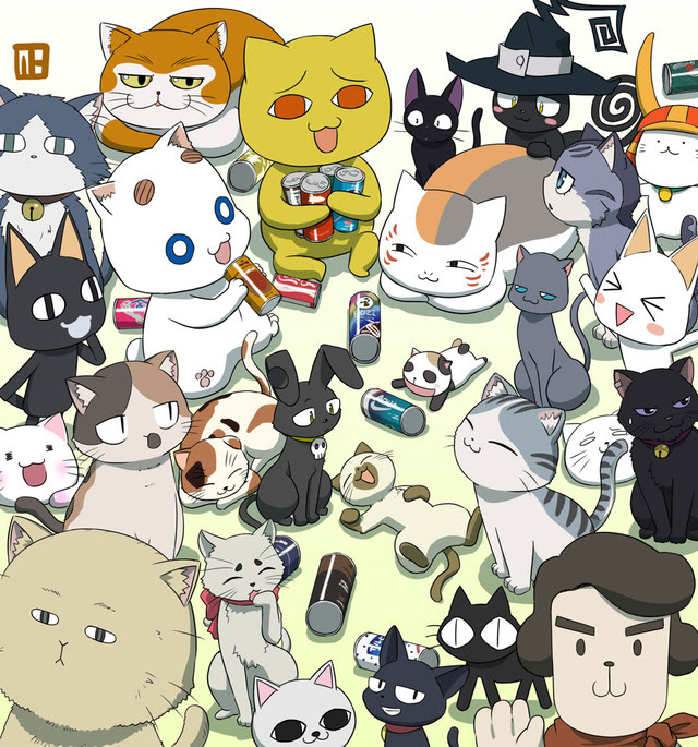 元のアニメ 猫 キャラ 猫 キャラクター アニメ画像