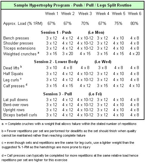 weightlifting-routines
