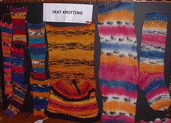 N. ikat knitting