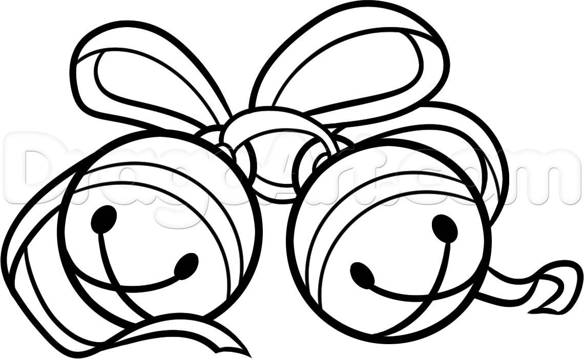How To Draw Christmas Bell In Easy Way - Howto Techno