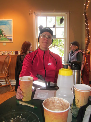 Susan at the Coffee Cottage in Newberg
