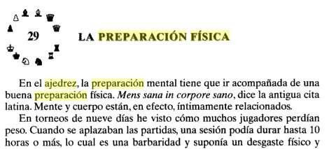 Preparacion fisica del ajedrez