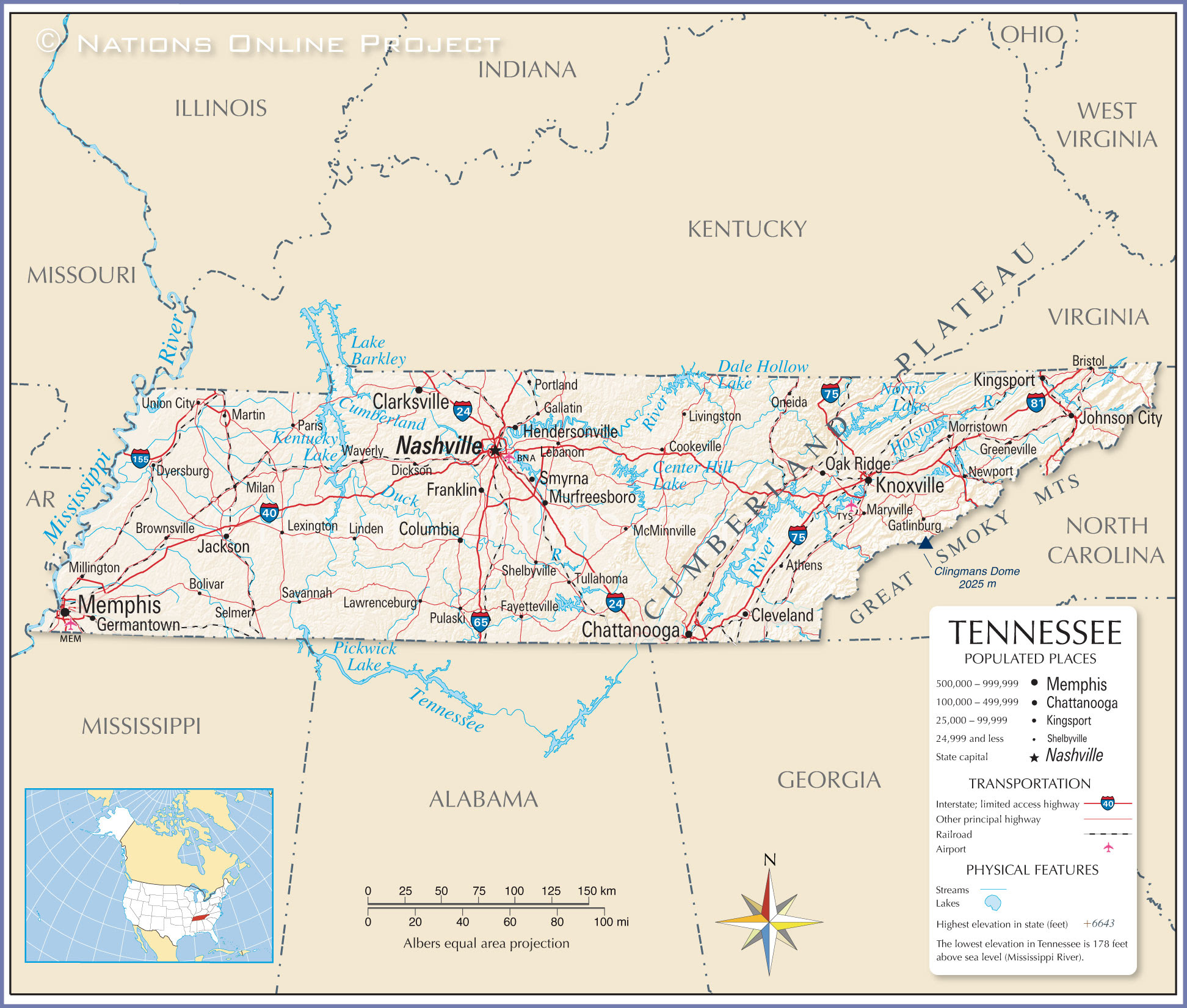 Us Time Zone Map Chattanooga Tn - CYNDIIMENNA