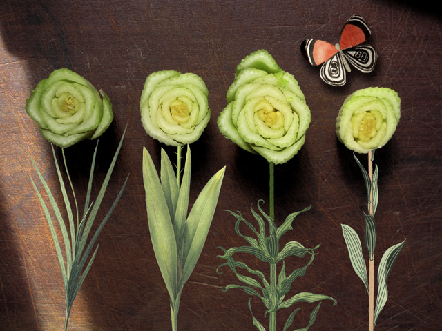 Celery flowers
