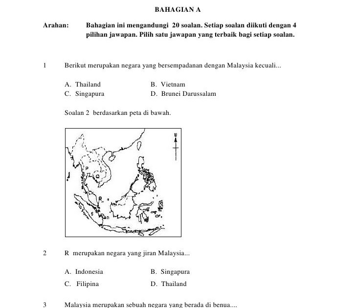 Soalan Bearing Geografi Tingkatan 1 - Viral Blog c