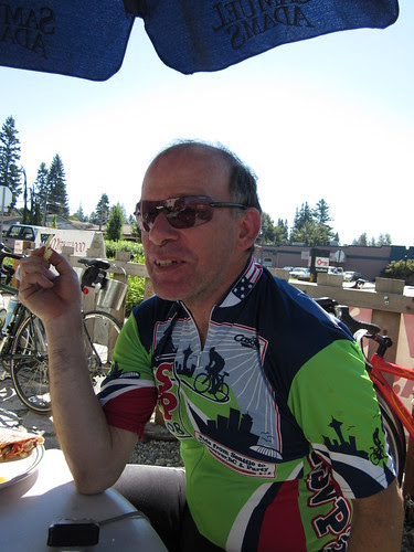 Bill A at Mirkwood (lunch stop)
