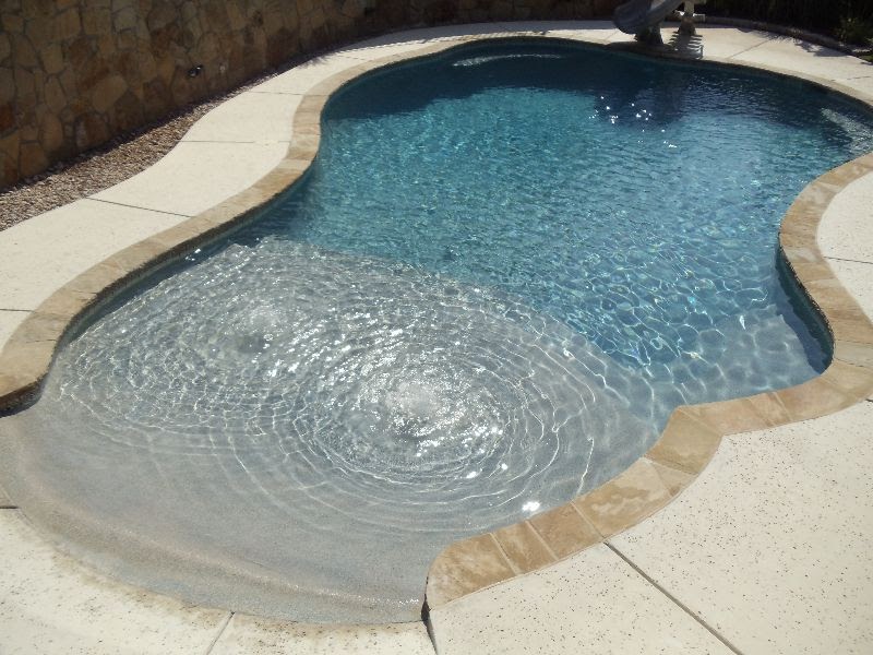 inground beach pool
