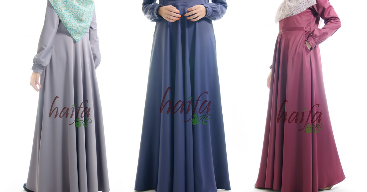 Cara Memotong Gamis Payung