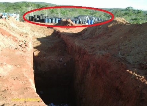 Resultado de imagem para resíduos do Urânio em Caetitê na Bahia