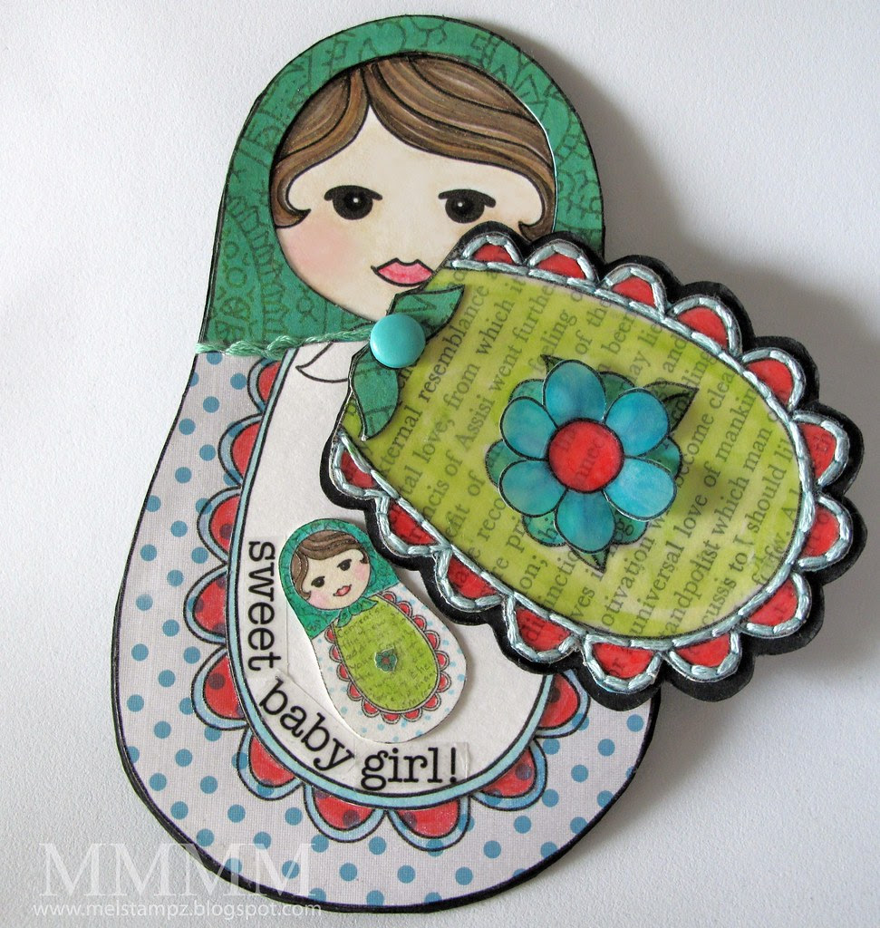 Squigglefly OPEN Babushka Matrushka Baby melstampz