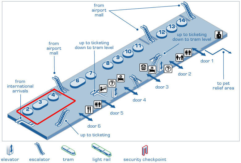 Minneapolis Airport Terminal 1 Map Maping Resources