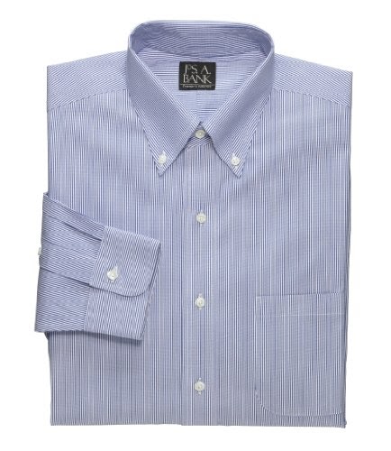 Men's Dress Shirts: Jos. A. Bank: Traveler Pinpoint Fine-Line ...
