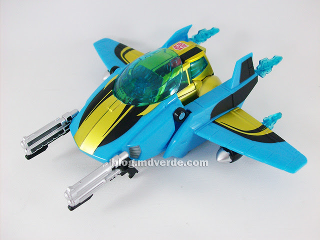 Transformers Jetpack Bumblebee Animated - modo alterno con Jetpack
