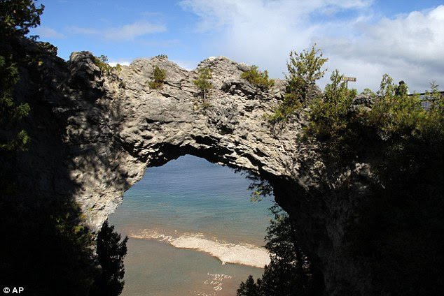 Natural: The island offers Victorian charm in modern times, with a century-long ban on motor vehicles, but visitors can hike or bike to Arch Rock and other attractions
