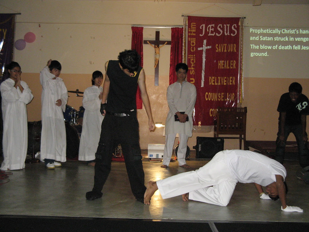 Satan hit hard on Jesus