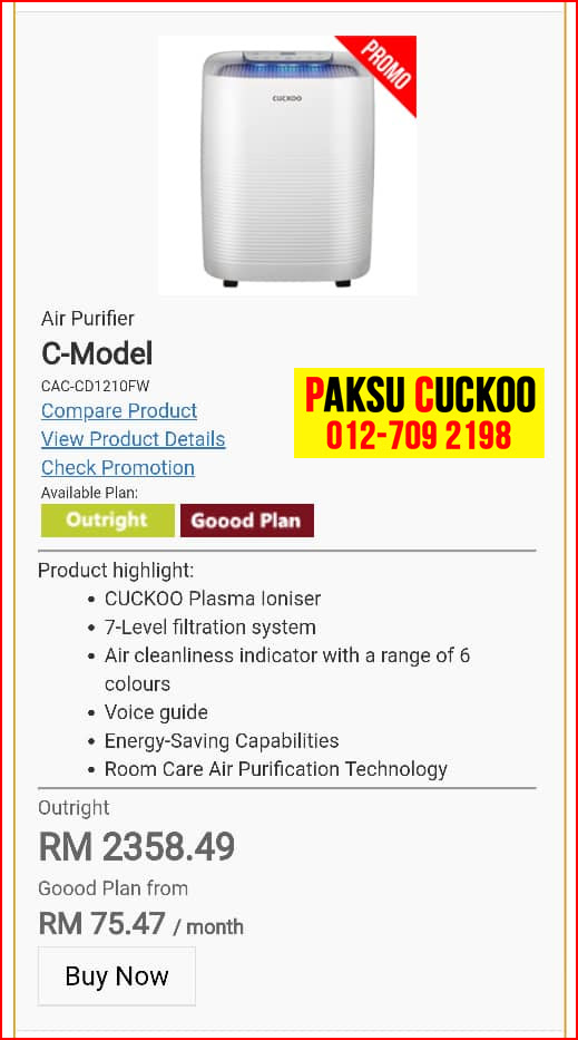 register harga sewa beli pasang penapis udara cuckoo sarawak kuching c model vs penapis udara coway cuckoo air purifier terbaik