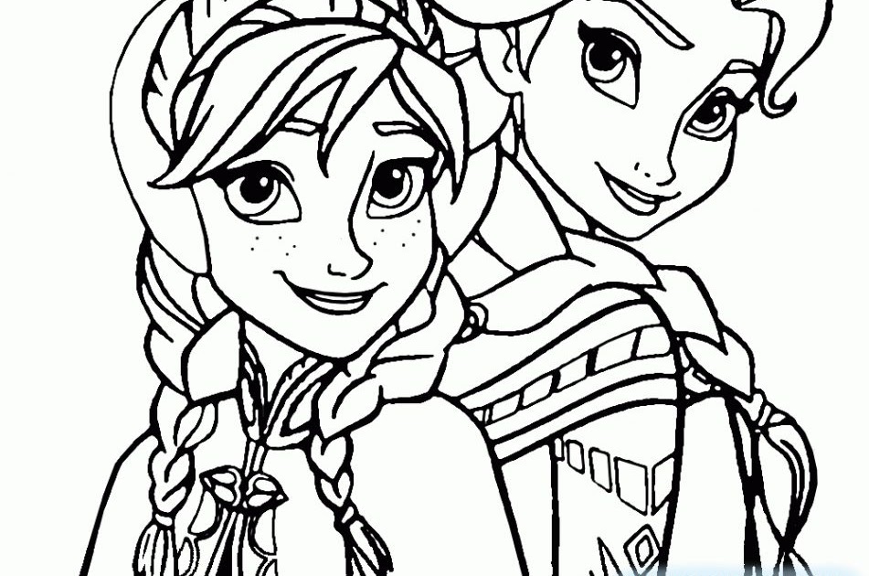 998 Simple Elsa And Jack Frost Coloring Pages with Animal character