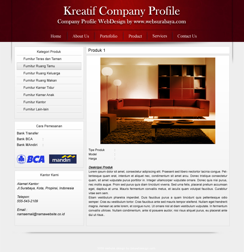 Contoh Company Profile Hotel