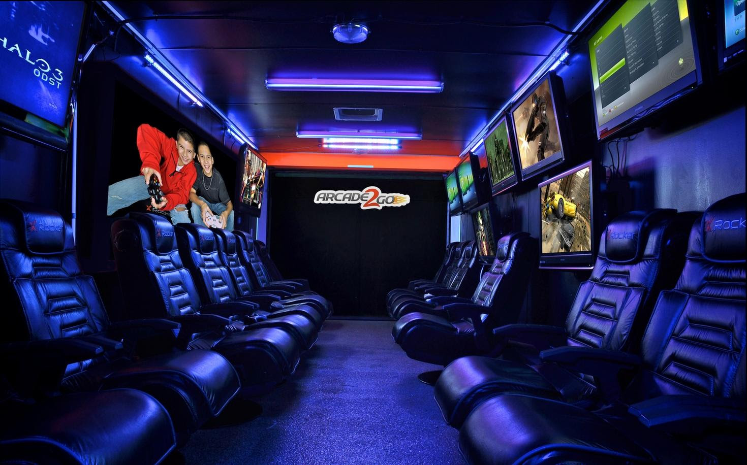 Video Game Party Bus Chicago Gaming Party Bus™ Childrens