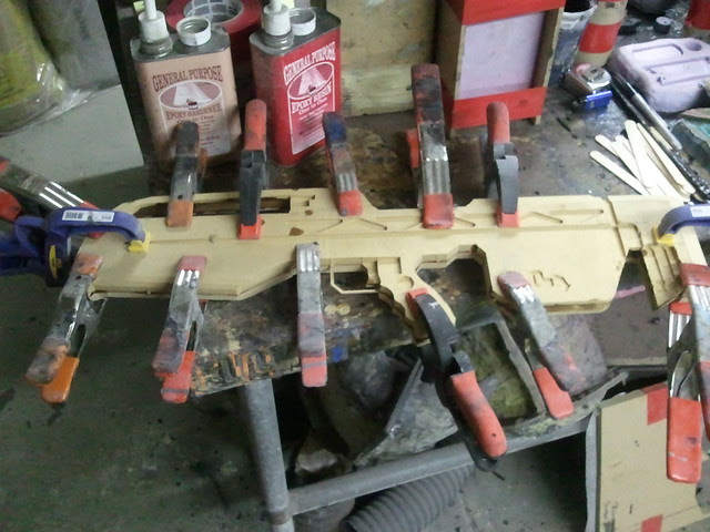 BR55 halves glued