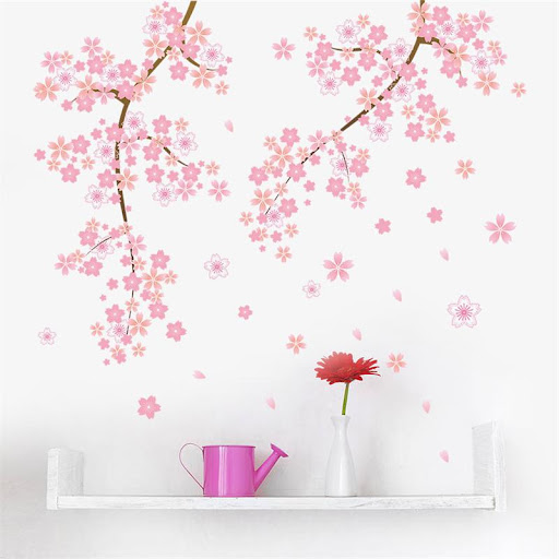 Sketsa Gambar Pohon Bunga Sakura