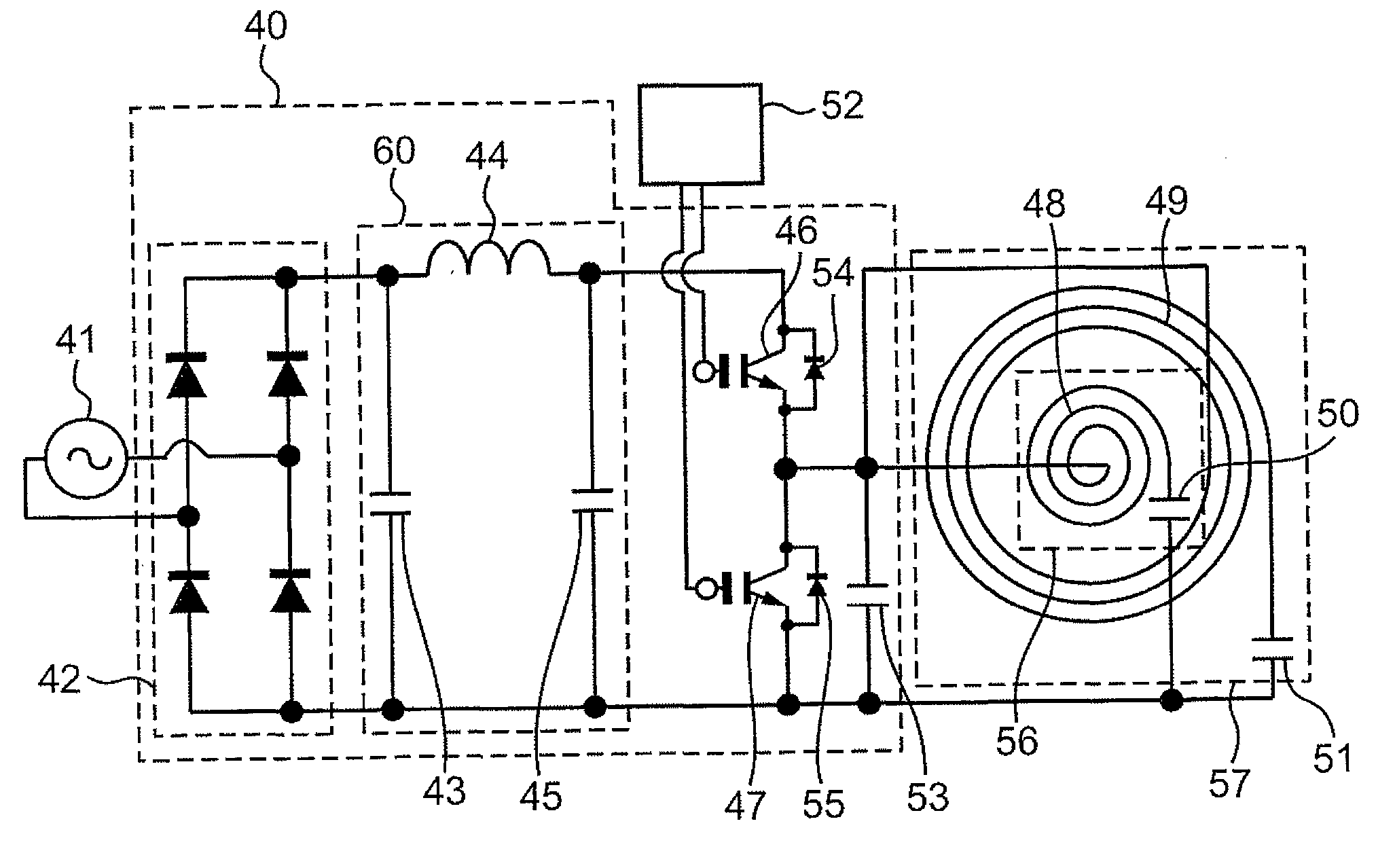 Induction Stove Schematic Diagram