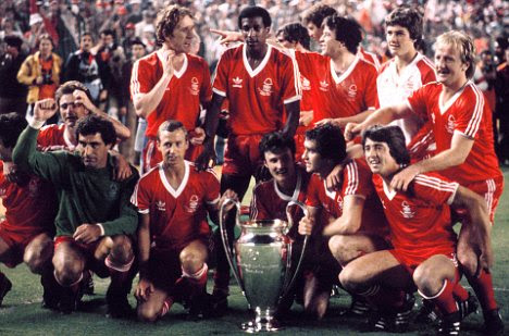 Nottingham Forest win the European cup 2 years after being in the 1st divison