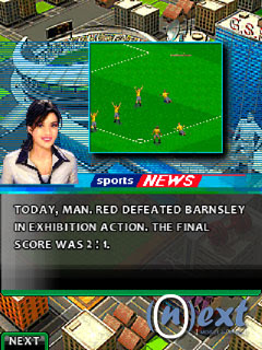 Real Footboll Manager Para Nokia 208