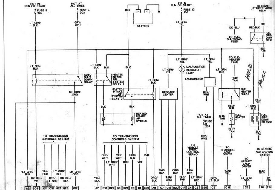 5 9 Mins Engine Diagram - 1993 Dodge Dakota Fuel System Wiring Diagram