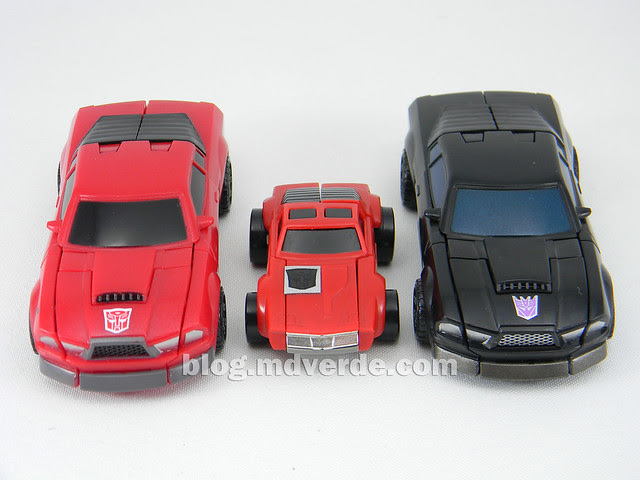 Transformers Windcharger vs Wipe-Out Scout - United - modo alterno