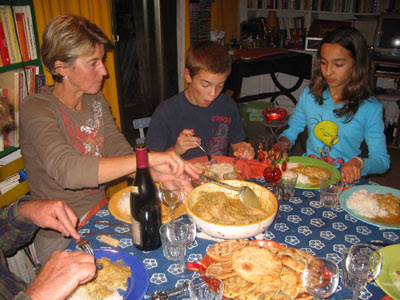 Christine, Barbara, P.Antoine