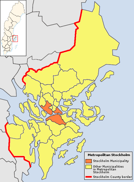 Kommuner Stockholms Län Karta | Göteborg Karta